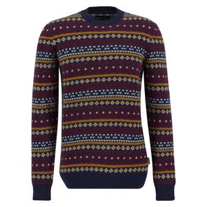 Barbour Easdale Fair Isle Crew Neck Jumper